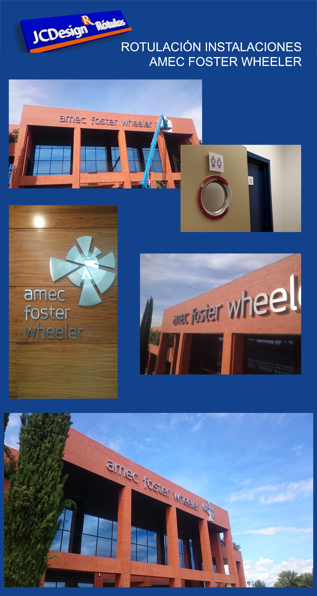 AMEC FOSTER WHEELER JCDesign Rótulos